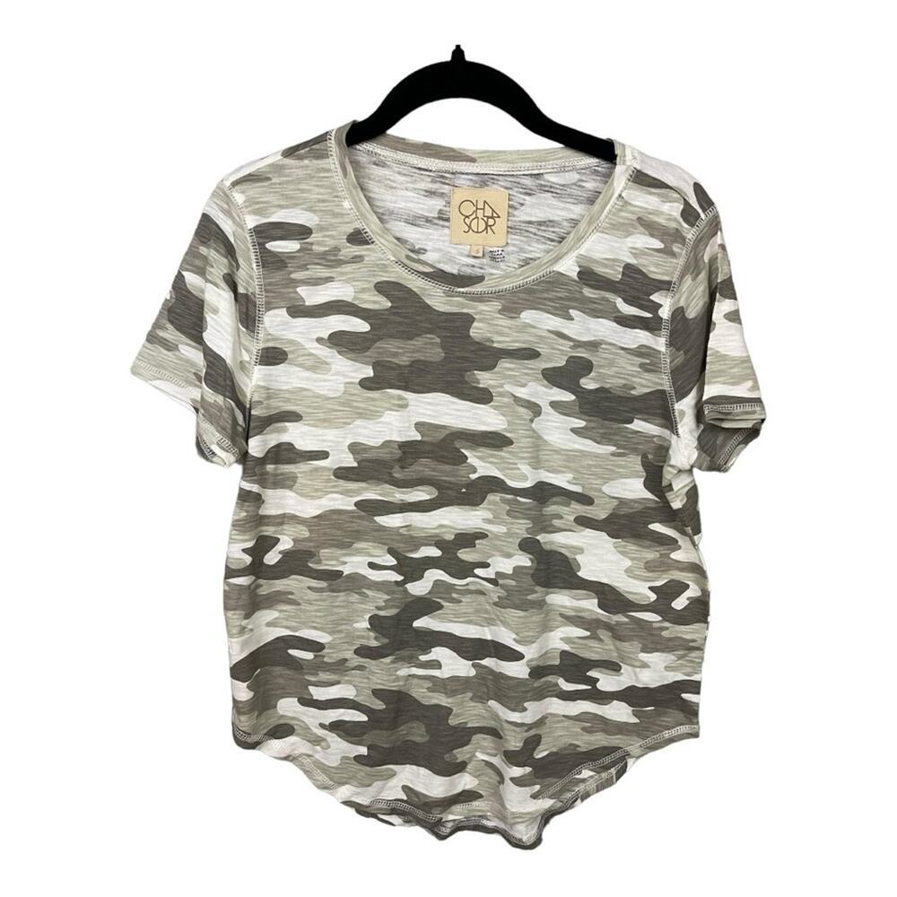 Chaser Short Sleeve T-Shirt in Camo Print‎ Size S NWT